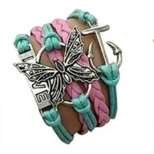 Handmade Braided Multi Layers Vintage Woven Rope Wrap  Bracelets